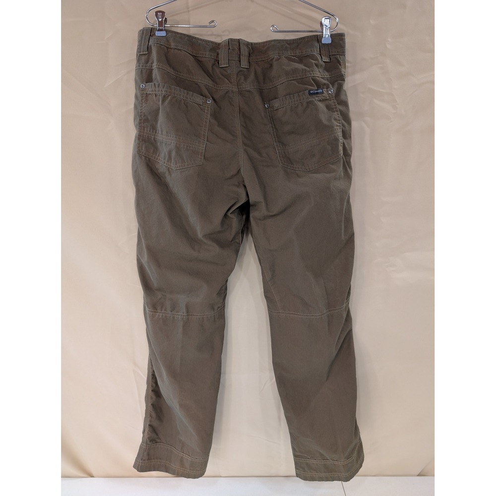 Columbia Mens Pants 36x32 Regular‎ Fit Casual Work Utility Outdoor Brown - Picture 3 of 4